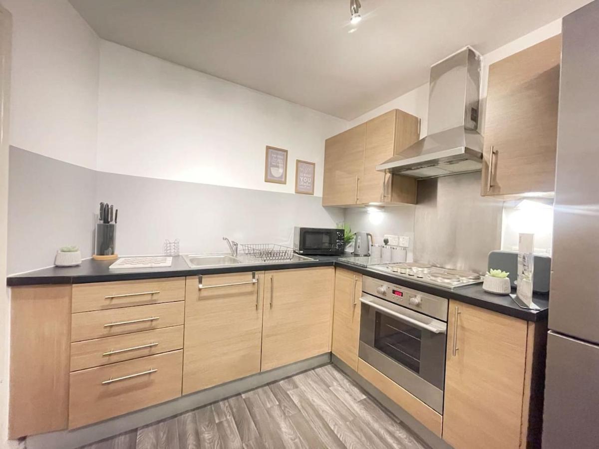 Cityfront Cosy Apt Near City Centre & Etihad Stadium, Free Parking Manchester Exterior photo